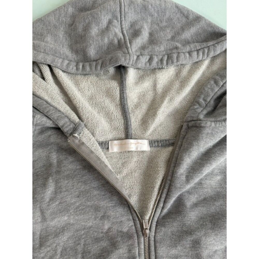 Spiritual Gangster Peyton Hoodie Romper M Heather Gray Terry Athleisure - Picture 7 of 9